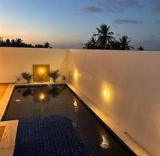 Paraiso A Beira-Mar - Acomoda 6 Pessoas Com Piscina Privativa