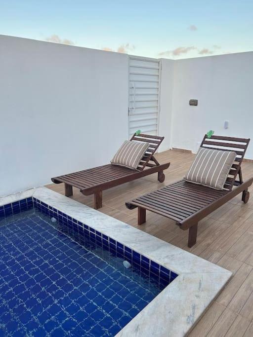 Paraiso A Beira-mar - Acomoda 6 Pessoas Com Piscina Privativa Holiday home Touros